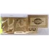 Image 1 : CANADIAN 100 DOLLAR GOLD BANK NOTE REPLICA