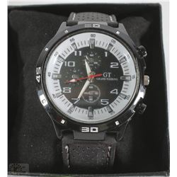 GT GRAND TOURING MENS WATCH WITH RUBBER STRAP