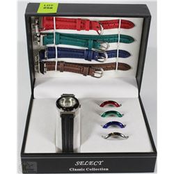 SELECT CLASSIC COLLECTION WATCH WITH 4 COLORED