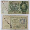 Image 1 : NAZI AUSCHWITZ SS BANK NOTES