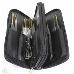 24 PIECE LOCK PICK SET IN CASE   NEW