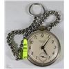 Image 1 : WESTCLOX POCKET BEN WATCH AND CHAIN
