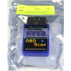 0BD 2  VEHICLE SCANNER WITH SOFTWARE RESETS ENGINE
