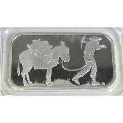 1 OZ PURE SILVER BAR
