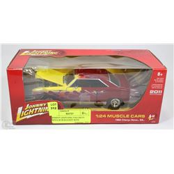 JOHNNY LIGHTNING 1966 CHEVY NOVA SS BURGUNDY WITH