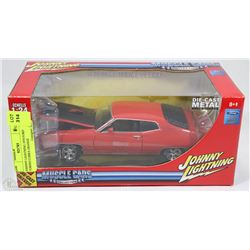 JOHNNY LIGHTNING 1970 FORD TORINO COBRA ORANGE