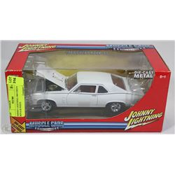 JOHNNY LIGHTNING 1969 CHEVY NOVA SS WHITE