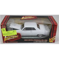 JOHNNY LIGHTNING 1965 CHEVY CHEVELLE SS 396 WHITE