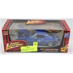 JOHNNY LIGHTNING 1965 FORD MUSTANG BLUE