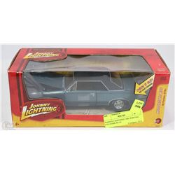JOHNNY LIGHTNING 1965 PONTIAC GTO DARK BLUE