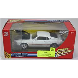 JOHNNY LIGHTNING 1969 FOR MUSTANG MACH 1 WHITE