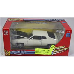 JOHNNY LIGHTNING 1970 FORD TORINO COBRA WHITE