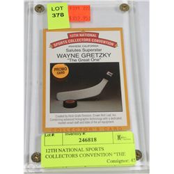 12TH NATIONAL SPORTS COLLECTORS CONVENTION "THE