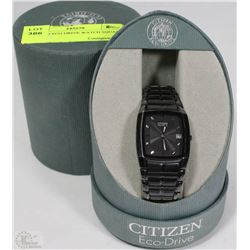 CITIZEN ECO DRIVE WATCH SQUARE FACE