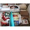 ESTATE PALLET OF COOKBOOKS AND DOILIES