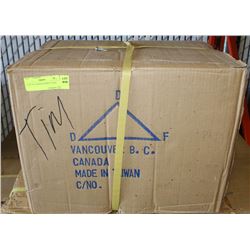 CASE OF 12 DOZEN WHITE VASES