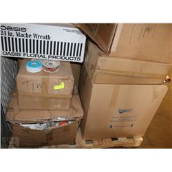 9 BOXES OF CLOTH RIBBON