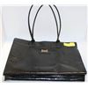 REPLICA DG  PURSE BLACK SNAKESKIN
