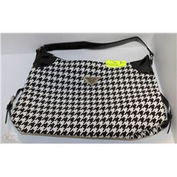REPLICA PRADA PURSE HOUNDSTOOTH DESIGN