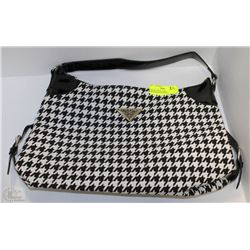 REPLICA PRADA PURSE HOUNDSTOOTH DESIGN