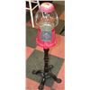 Image 1 : GLASS GLOBE FREE SPIN GUMBALL MACHINE CAST IRON