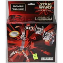 STAR WARS EPISODE 1 DESTROYER DROID NOVELTY
