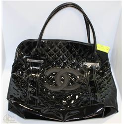 REPLICA CHANEL TOTE - BLACK