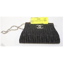 REPLICA CHANEL BLACK MINI CLUTCH PURSE