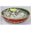 Image 1 : DESIGNER BOWL WITH 9 DECORATIVE BALLS
