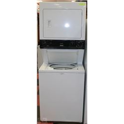 FRIGIDAIRE HEAVY DUTY STACKED WASHER/DRYER SET