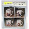Image 1 : SET OF 4 NORMAN ROCKWELL MUGS