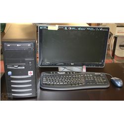 WINDOWS VISTA HOME PREMIUM COMPUTER WITH HP2010I