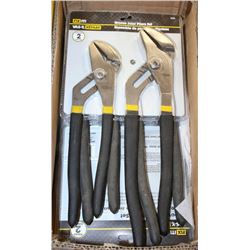 LOT OF FIVE 2PC FIX IT GROOVE JOINT PLIERS SET
