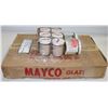 Image 1 : #6)MAYCO POTTERY GLAZES & UNDERGLAZE 30 JARS INCL.