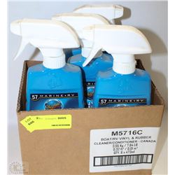 BOX WITH VINYL RUBBER CLEANER AND PROTECTANT