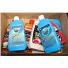 Image 1 : BOX WITH 7 BOTTLES OF MOTHERS AND MEGUIARS ASST