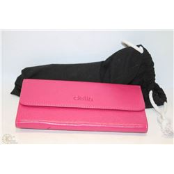 NEW DELLA LEATHER KAREN WALLET PINK COLOR
