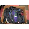 Image 1 : LARGE BOX FULL OF BACKPACKS, DUFFLE BAGS