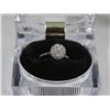 Image 1 : 925 SILVER SNOWBALL CLUSTER RING - SIZE 6 1/2