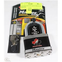 NEW MASTERLOCK MAX STRENGTH PADLOCK