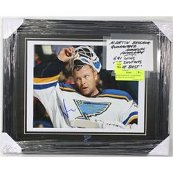 MARTIN BRODEUR   GUARANTEED AUTHENTIC AUTOGRAPH