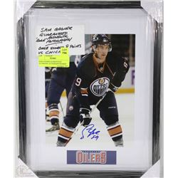 SAM GAGNER GUARANTEED AUTHENTIC AUTOGRAPH FRAMED