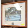 Image 1 : WOOD FRAMED "FAMILY PURSUIT", LTD. ED.,