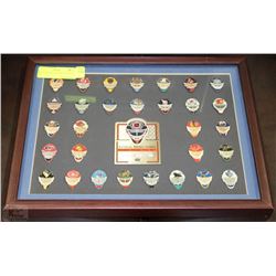 NHL GOALIE MASK COLLECTOR PIN SET