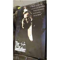 GODFATHER CANVAS MOVIE PRINT   36" X 24"
