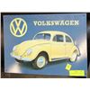 Image 1 : TIN VOLKSWAGEN SIGN - MADE IN BRITAIN 16" X 11"
