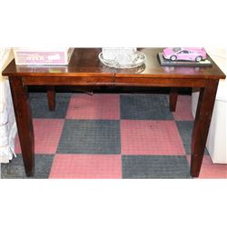 WOOD TONE KITCHEN TABLE (STORE RETURN)