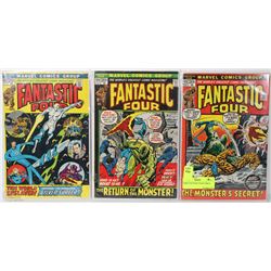 THREE FANTASTIC FOUR COMICS