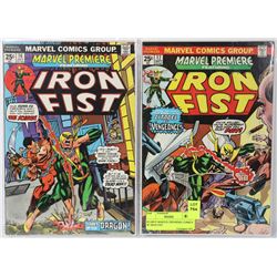 SCARCE MARVEL PREMIERE COMICS W/ IRON FIST