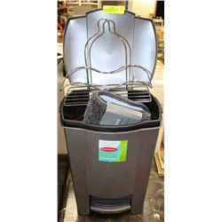 NEW BATHSET (STEPCAN , CHROME SHOWER CADDY +